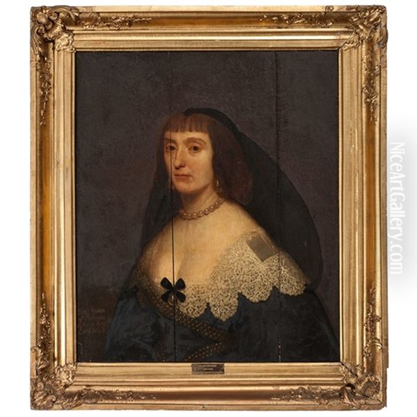 Portrait Of Elizabeth Stuart, Queen Of Bohemia - view 1