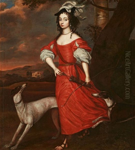 Portrait Of Henriette Catharina Of Nassau-orange, Later Princess Of Anhalt-dessau - view 1