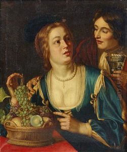 Allegory Of The Taste by Gerrit Van Honthorst