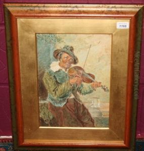 Study Of Aviolinist by Joseph Barnes
