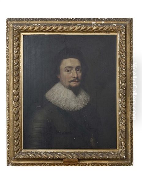 Half-length Portrait Of Frederick, Elector Of Palatine, In Armor - view 1