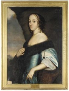 Portrait Of Amalie Of Hesse, Princess Of Tarent Portrait Of Amalie Of Hesse, Princess Of Tarent