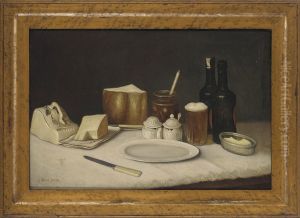 Still Life On A Table by Latham Barnes