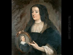 Amalia Von Solms In Witwentracht