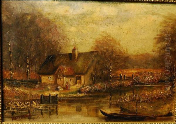 Cottage Beside A River - view 1
