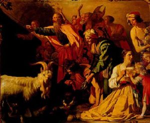 Moses Striking The Rock