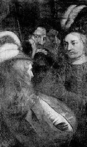 A Group Of Halbardiers by Gerrit Van Honthorst