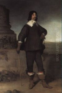Portrait Of Prince William Of Orange In Brown Costume, Holding A Cane Portrait Of Prince William Of Orange In Brown Costume, Holding A Cane