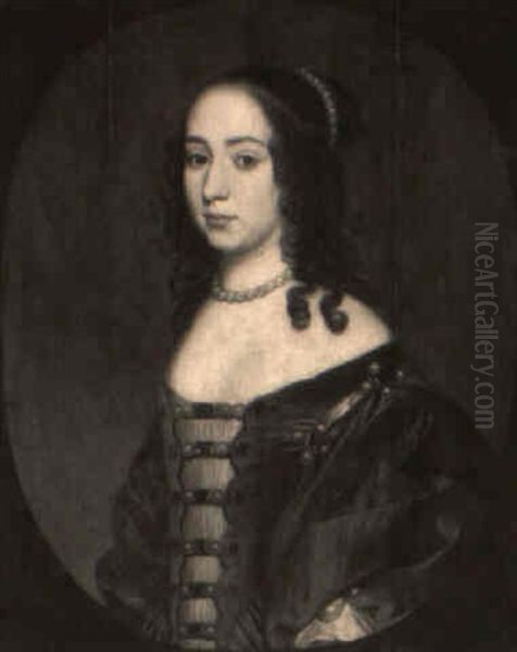 Portrait Of Princess Louise Henriette Of Orange Nassau, Half-length - view 1