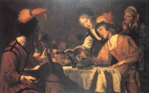 Das Konzert by Gerrit Van Honthorst