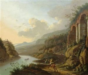 Weite Landschaft Mit Reiter by Horatius de Hooch