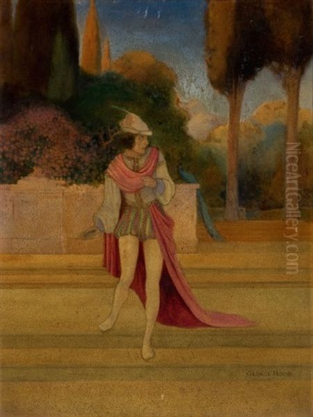 Adventure Of The Mysterious Stranger, Probable Story Illustration - view 1