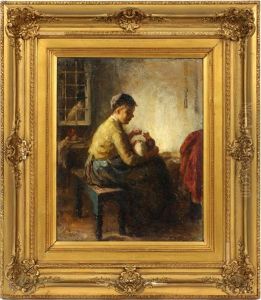 The Bliss Of Motherhood by Bernard Johann De Hoog
