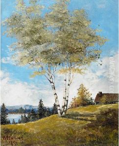 The Solitary Tree by Wilfred Molson Barnes