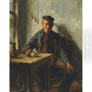 A Mid Day Prayer (+ Old Peasant Resting In A Kitchen; 2 Works)
