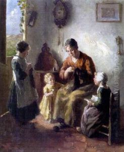Busy Fingers by Bernard Johann De Hoog