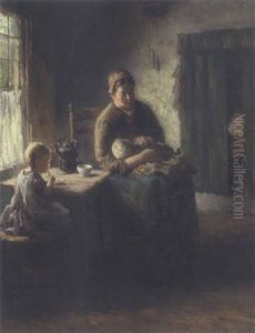 Tea Time by Bernard Johann De Hoog