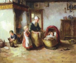 The Happy Family by Bernard Johann De Hoog