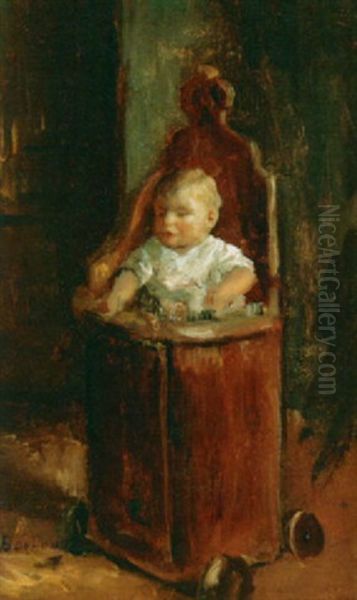 A Child In A Chair - view 1
