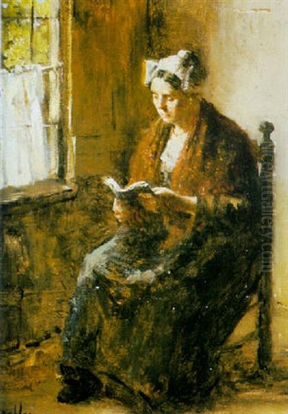 A Woman Reading - view 1