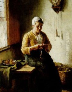 A Quiet Moment by Bernard Johann De Hoog