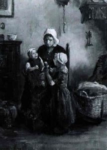 Her Favorite Doll by Bernard Johann De Hoog