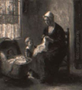 Mother's Pet by Bernard Johann De Hoog