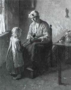 The New Doll by Bernard Johann De Hoog