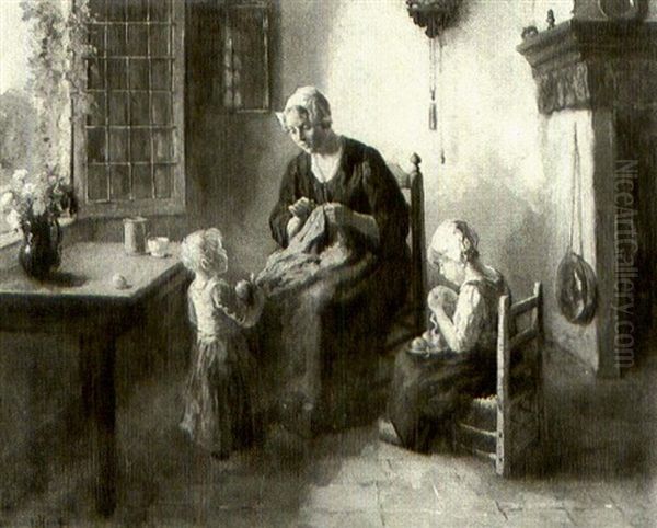 Helping Mother - view 1