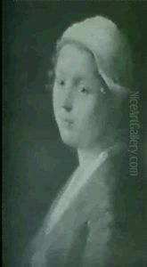 A Young Dutch Girl by Bernard Johann De Hoog