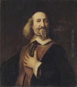 Portrait Of Axel Gustafsson, Count Oxenstierna by Samuel Van Hoogstraten