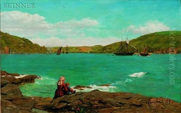 A View Of The English Coast Near Clovelly - view 1