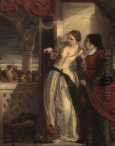 Romeo And Juliet, Act I, Scene 5 by James Clarke Hook