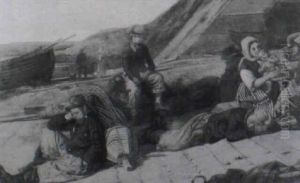 Fishermen At Rest by James Clarke Hook