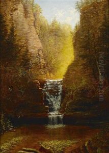 Curtain Cascade, Havana Glen, New York Curtain Cascade, Havana Glen, New York