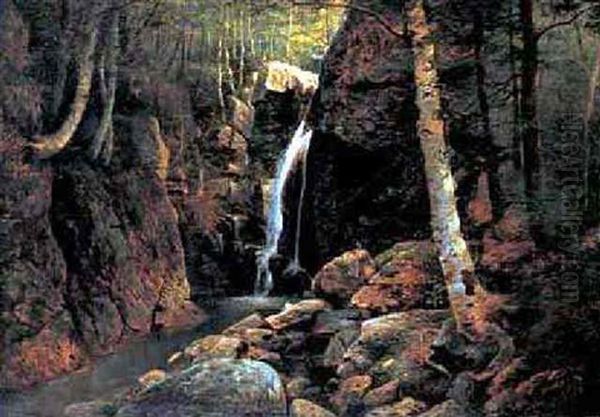 Major Roger's Bath, A Ravine In The White Mountains, New Hampshire - view 1