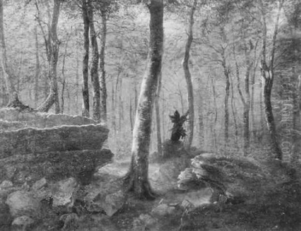 A Forest Scene - view 1