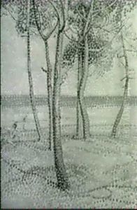 Trees And Sea by Josephine Hope