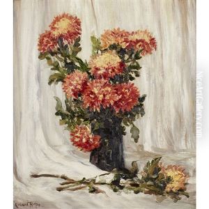 Still-life: Vase Of Flowers by Robert Hope