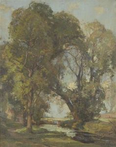 Cottage By The Trees by Robert Hope