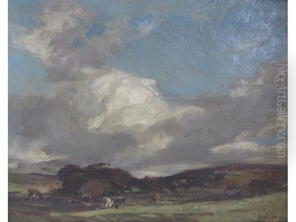 Cows At Pasture - view 1