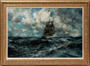 Ship In Rough Seas