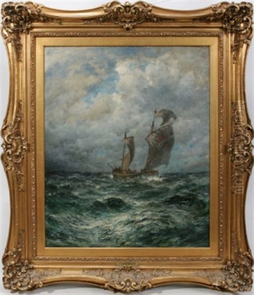 Seascape With Ship - view 1