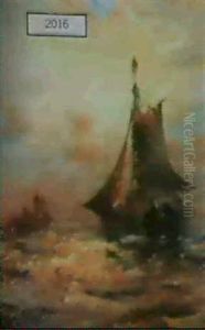 Sailboat Anchoring by Robert B. Hopkin