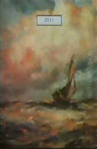 Sailboat In Water Sailboat In Water