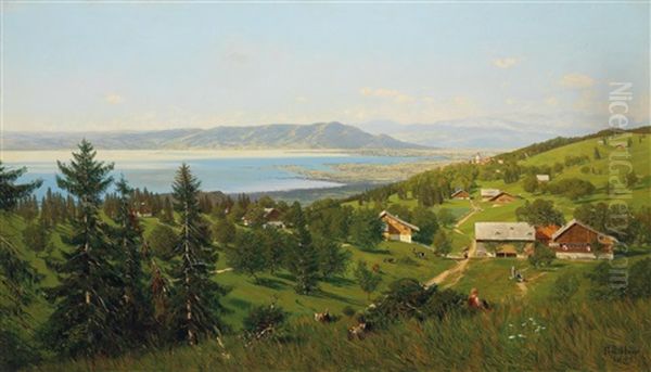 View From The Canton Of Appenzell Ausserrhoden Over Lake Constance - view 1