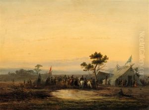 Landscape With A Military Camp