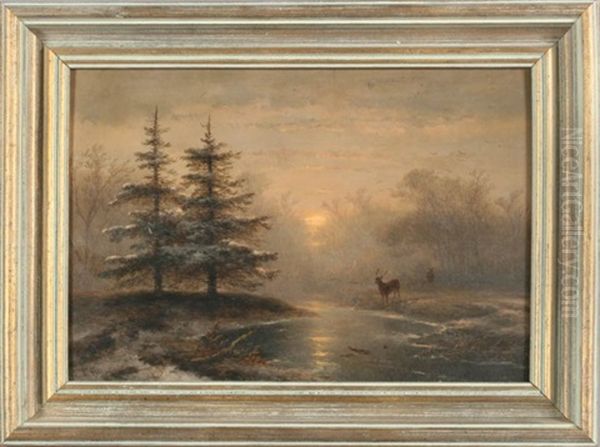 Dutch Winter Landscape - view 1
