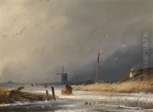 Winterlandschaft In Holland