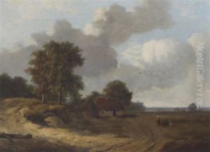Peasants In A Summer Landscape Peasants In A Summer Landscape
